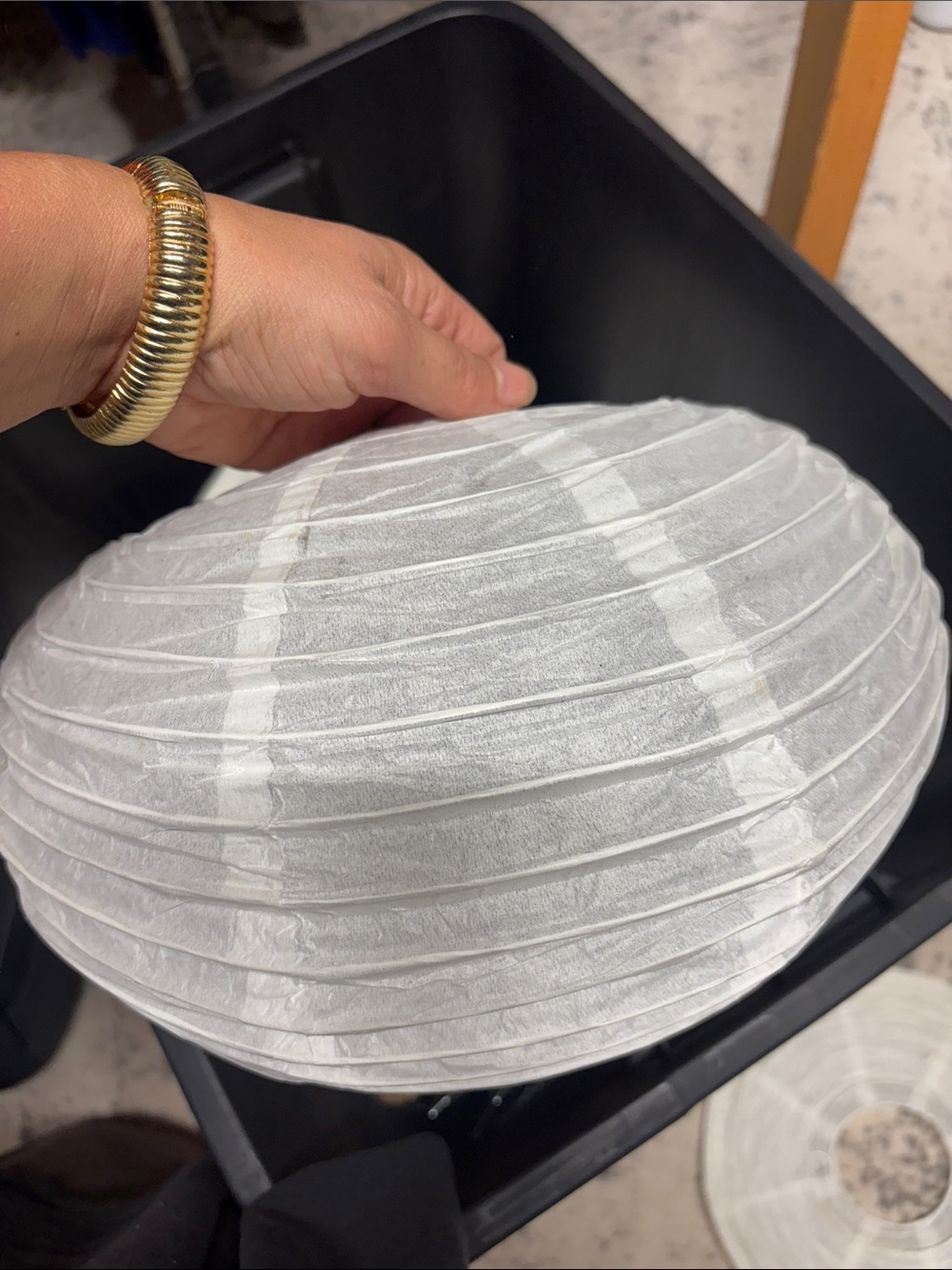 Box of Paper Lantern Home Accent - Classic Round Decorative Lamp